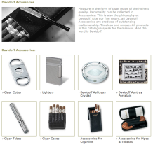 Davidoff accessoires accessories