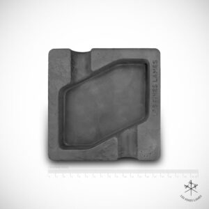 dyad concrete ashtray anthracite cm