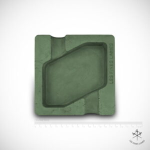 dyad concrete ashtray green cm